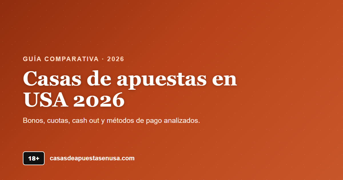 Casas de apuestas en USA